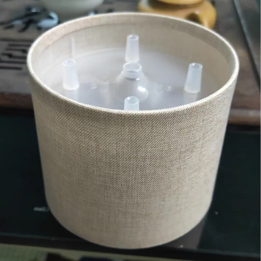 High-Standard Seamless Fabric Joining Processing Lamp Cover Fabric Application Aromatherapy Device Fabric Wrapping