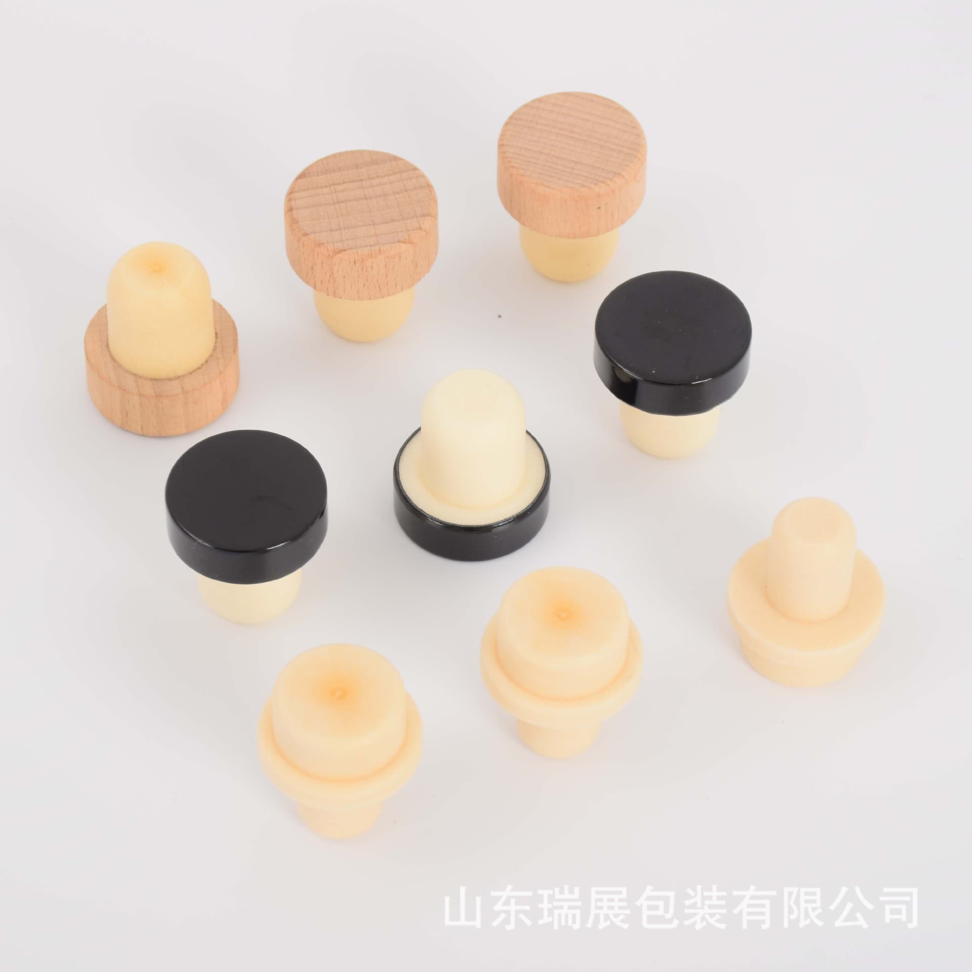 Wholesale Polymer Wine Stoppers, Red Wine Bottle Cork, Champagne Stoppers, T-Shaped Corks, Soft Corks