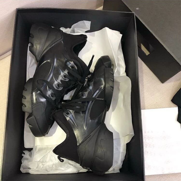 High-end D-brand Dad Sneakers for Women, Ins Fashion, Internet Celebrity Style, Height-Increasing, Slimming, Ultra-Trendy Casual Sports Shoes