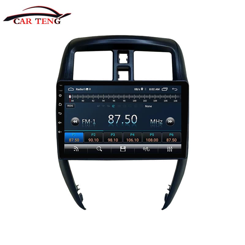 Compatible with Nissan Versa Sedan 15-19 Android Large Screen Navigation Bluetooth Reverse Camera CarPlay