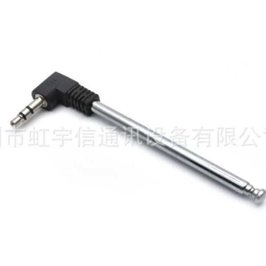 MP3 telescopic antenna, FM radio, retractable headphone antenna, elbow