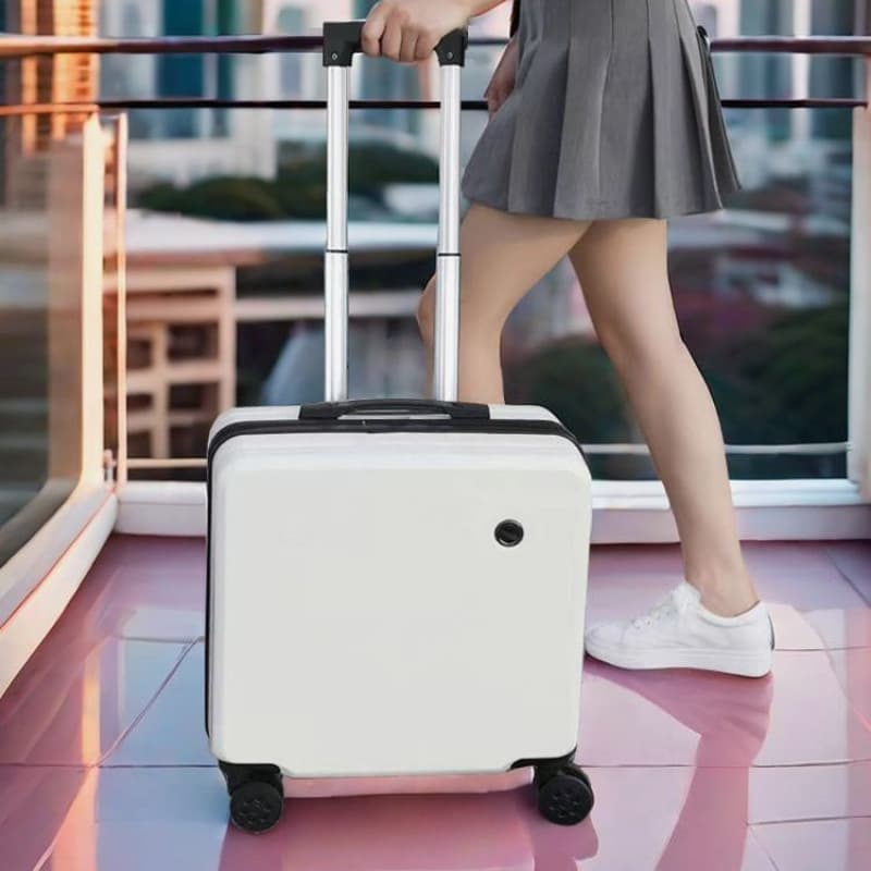 New 18-Inch Carry-On Suitcase, Premium Hardshell Spinner Luggage with TSA Lock for Women, Small Travel Suitcase, 20-Inch Trendy Luggage for Men
