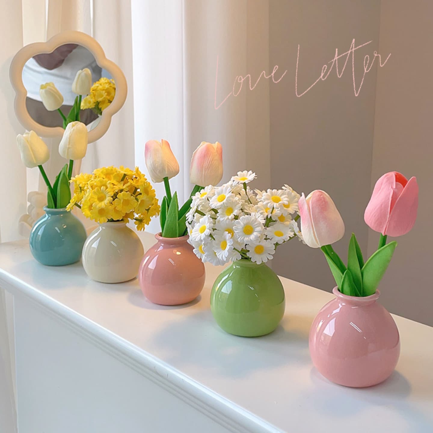 Ins Style Decorative Ornament Office Desktop Home Room Decoration, Bedroom Living Room TV Cabinet Small Vase Wholesale