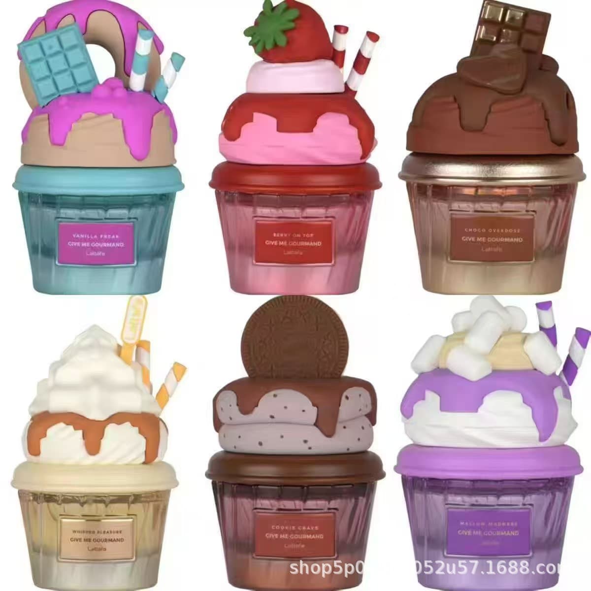 New cross-border hot selling lattafa perfume creative candy cream ice cream perfume foreign trade wholesale