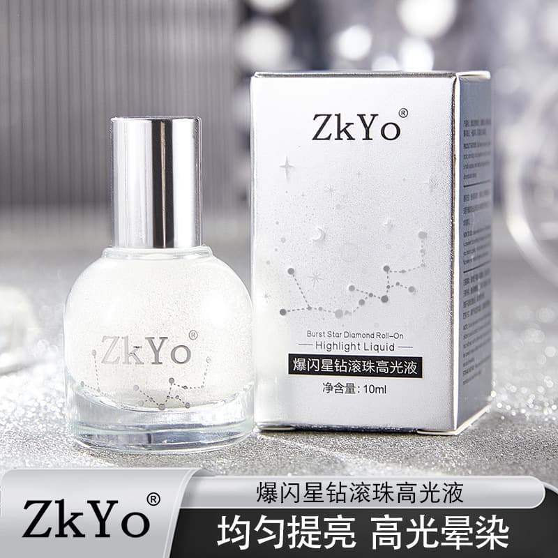 ZKYO Explosive Star Diamond Roll-on Highlight Liquid Moisturizes, Moisturizes, Brightens Skin and Diminishes Fine Lines Genuine Wholesale
