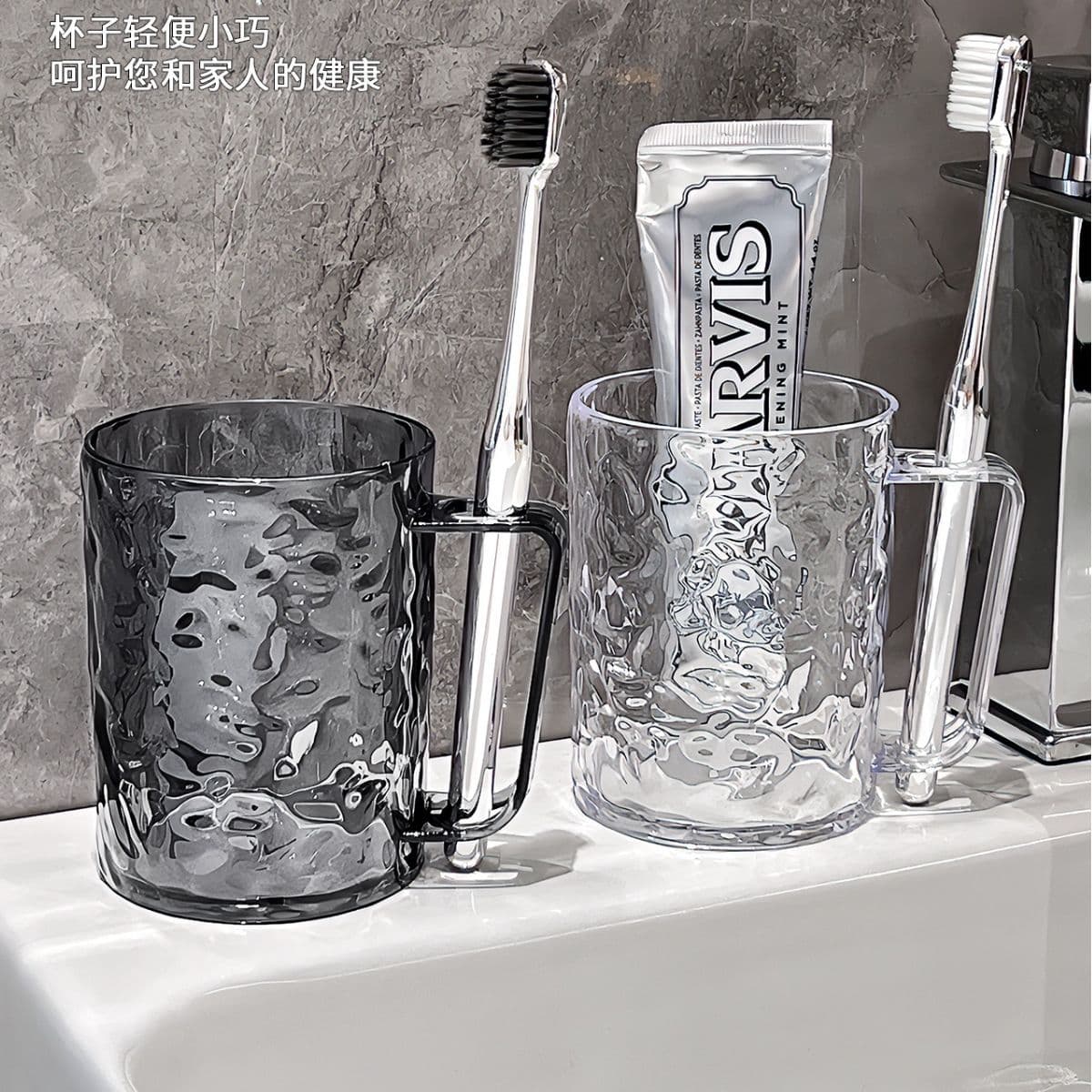 ZT3398 High-Quality Toothbrush Cup for Home Use, Couple Mouthwash Cup, Luxury Toothbrush Cup, Wash Cup, Children's Cup, Dental Cup