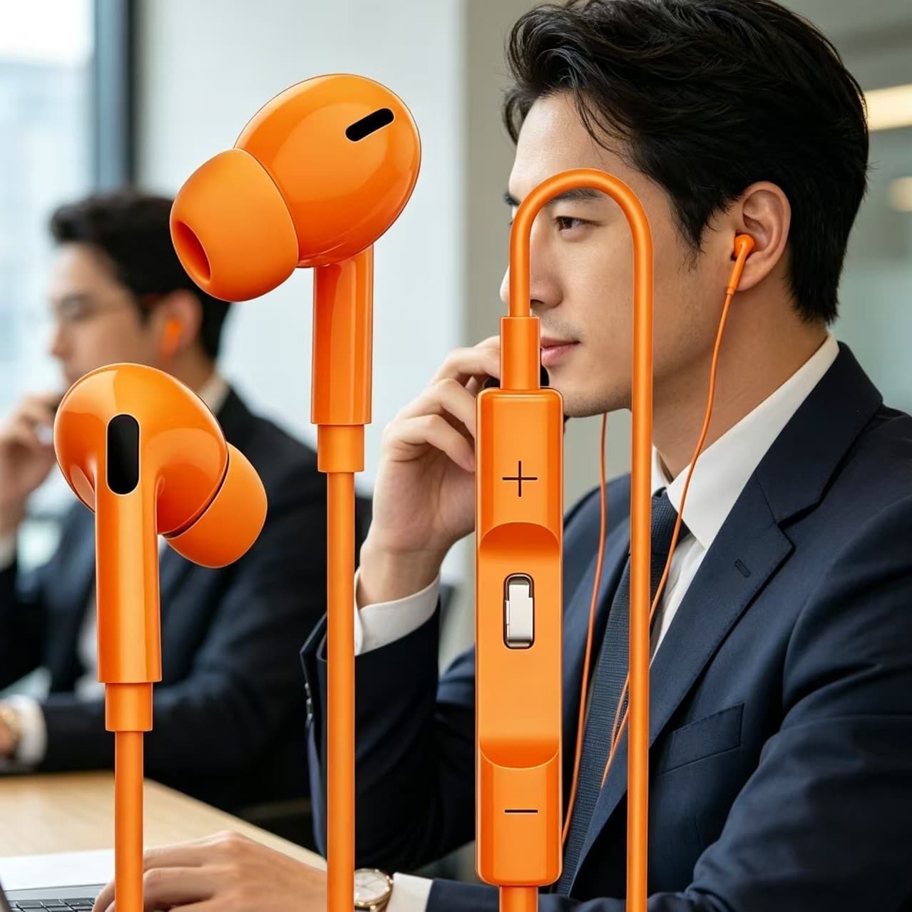 Wired Earphones for Apple iPhone 17, Compatible with iPhone 15, No Popup, Wired Inline Mic for Calls