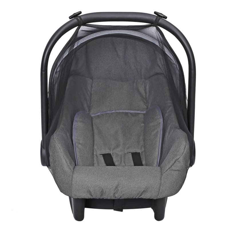 Baby Safety Seat Mosquito Net Car Seat Cover, Fine Mesh Insect Protection, Dust and Particle Guard, Breathable Mesh Cover