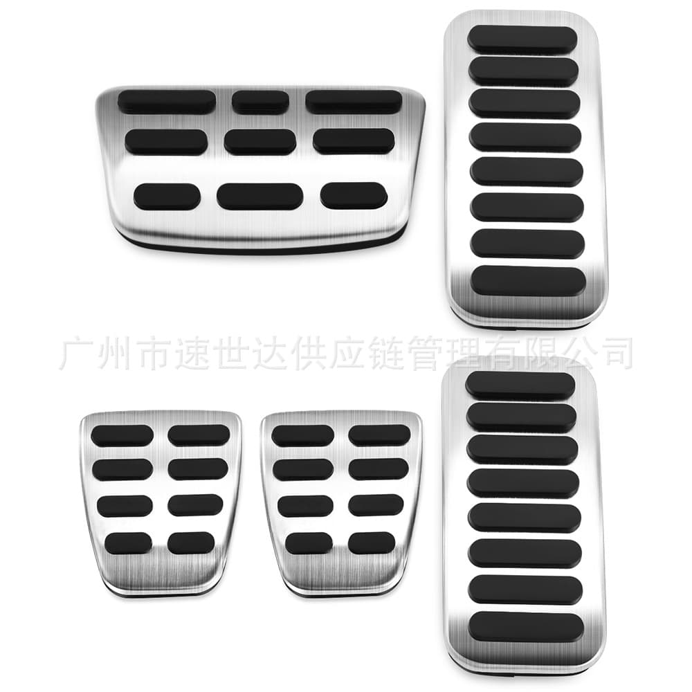 Stainless Steel Anti-Slip Accelerator Brake Pedal for Hyundai Elantra, Encino KONA KAUAI