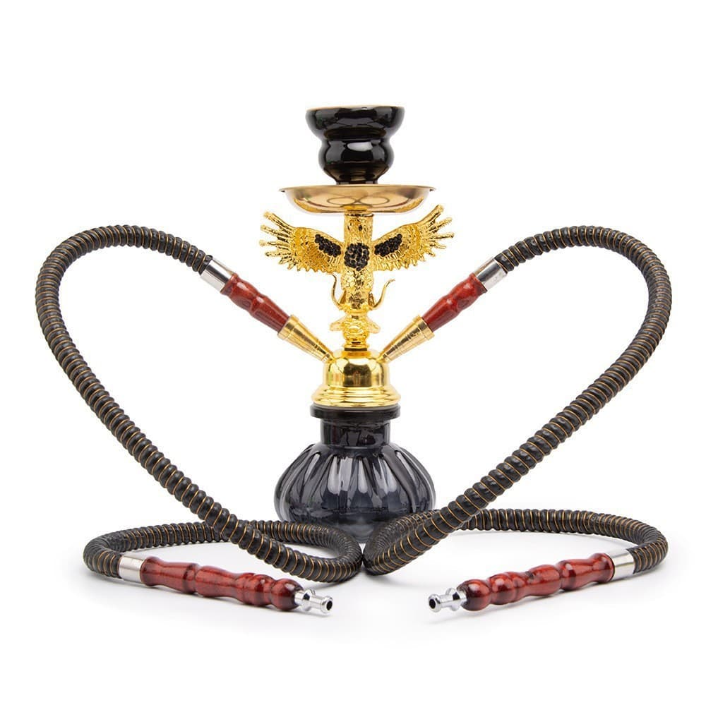 Best-selling Cross-border Premium Arabic Hookah Elephant Small Set Acrylic Hookah Glass Pipe Shisha