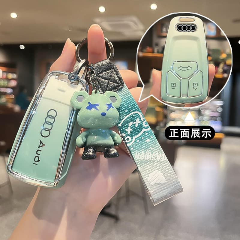 Audi A3 Key Case Q3 Q2L High-End A6L Trendy A4L Women 2023 A3L Men A5 Premium Q7 Buckle A8
