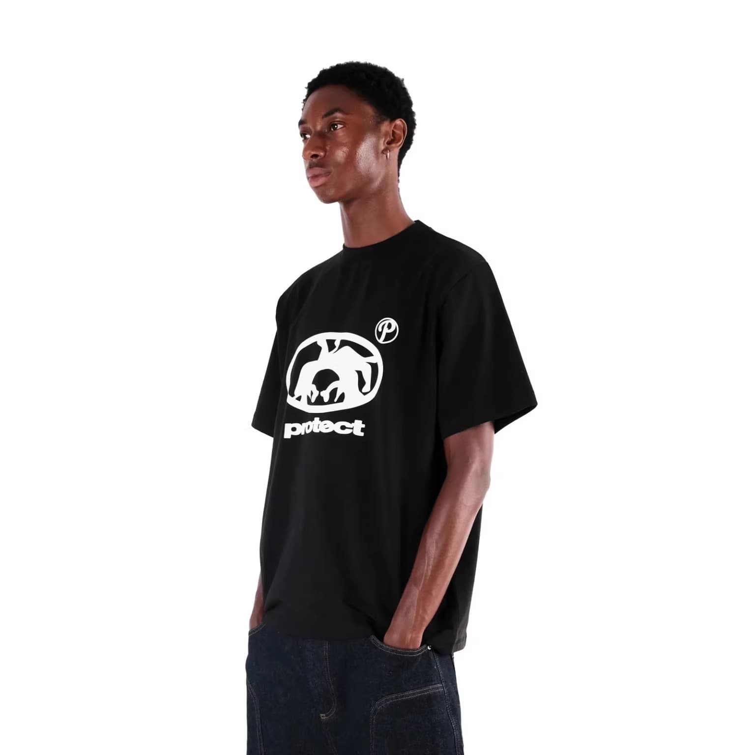 Protect Multi Brudda Tee American Street Hip-Hop Niche Brand LOGO Letter Print T-Shirt