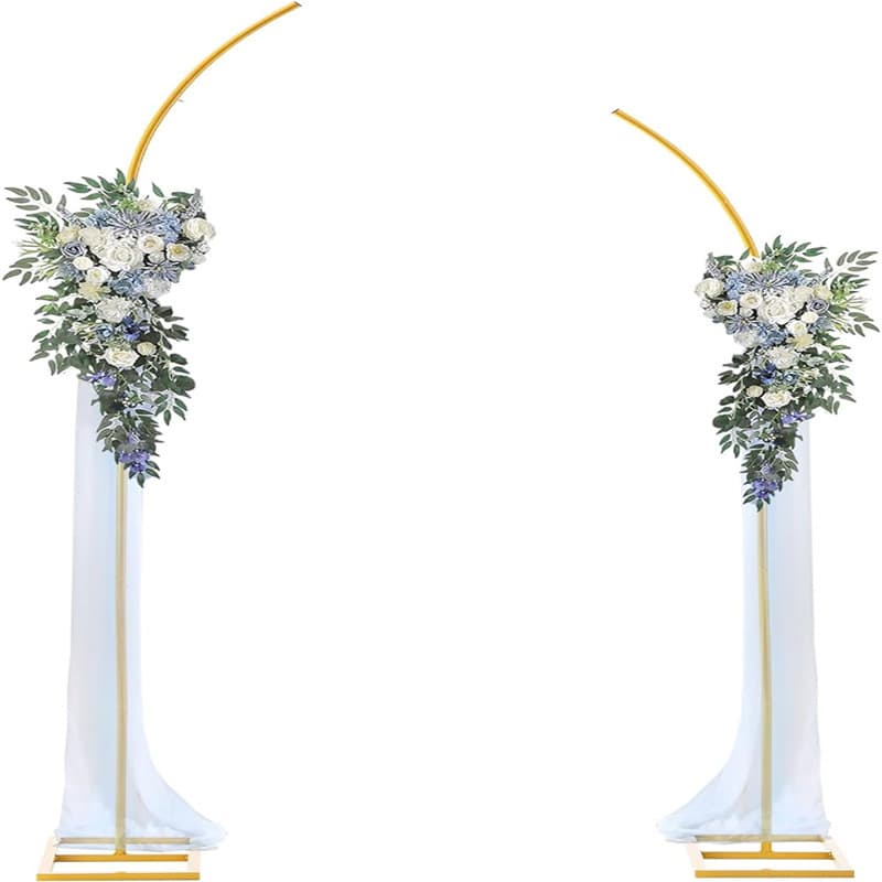 Wedding props stage background decoration stand wedding area celebration party balloon arch bracket road guide scene layout