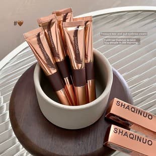 Cross-Border Cosmetics Peel-Off Eyebrow Gel Tint Waterproof Non-Fading Semi-Permanent Eyebrow Dye Hot Selling Wholesale