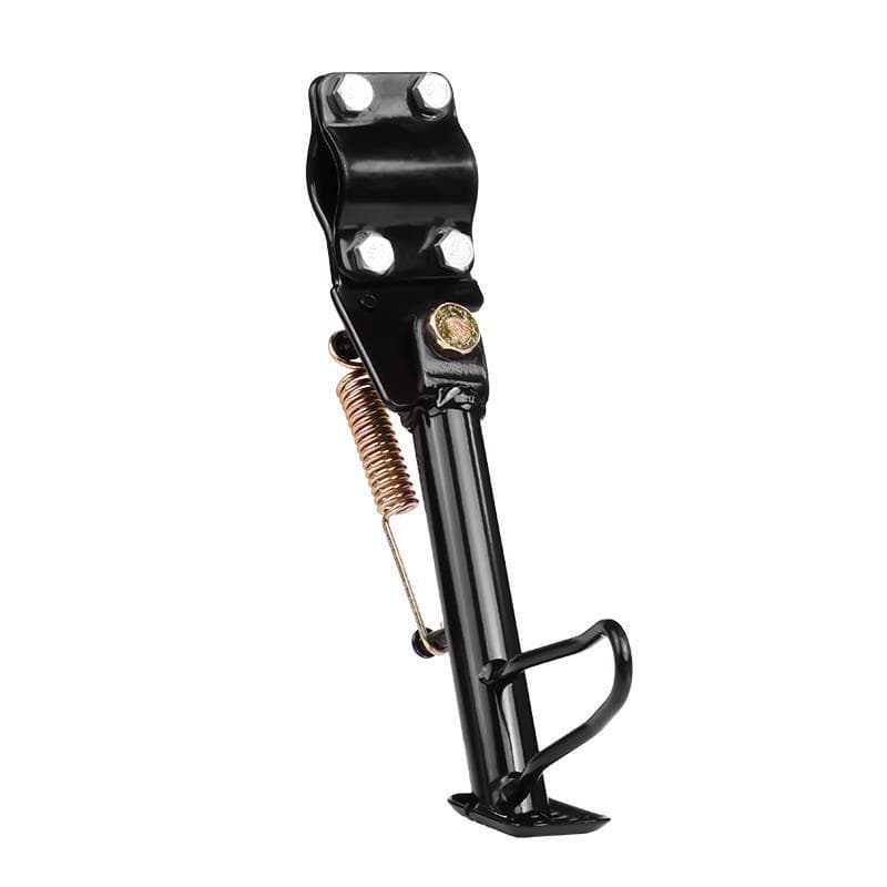 Electric bicycle modification single stand side bracket lean support electric scooter motorcycle add-on side stand slanted footrest parking stand