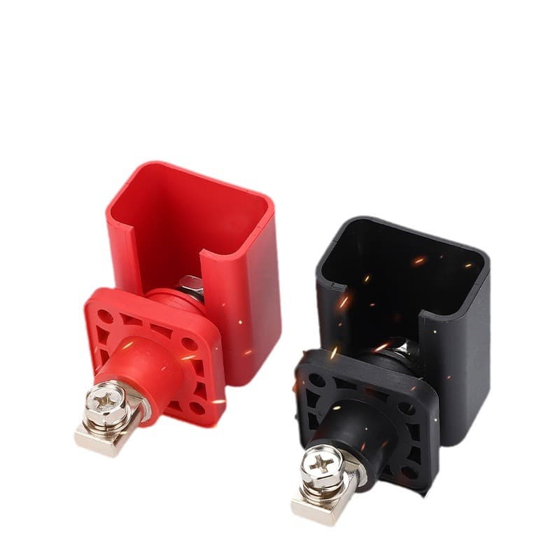 150A Brass Nickel-Plated Energy Storage Terminal for New Energy Lithium Batteries, Battery Connection Terminal, New Energy Special