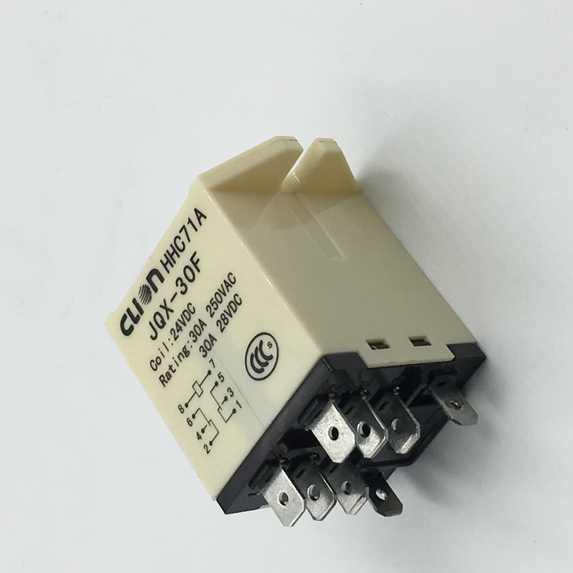 Genuine Clion Xinda JQX-30F/2Z AC220V 30A Flange HHC71A High Power Relay