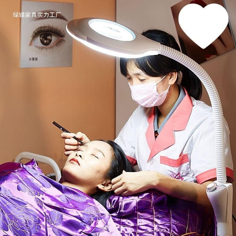 Salon Professional Lighting Lamp for Eyelash Extensions, Eyebrow Tattoo, Floor Lamp, Cold Light