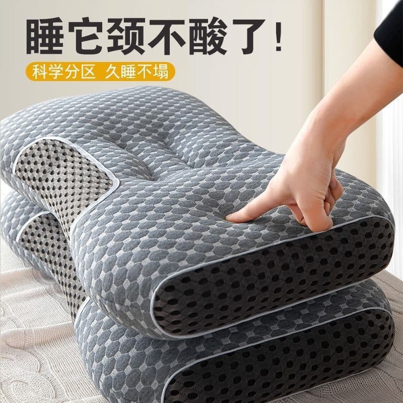 Rectangular Pillows and Cores for Sleep Aid, Household Pair, Single Use for Men/Women, Dorm Students, Hotel-Specific Non-Sagging