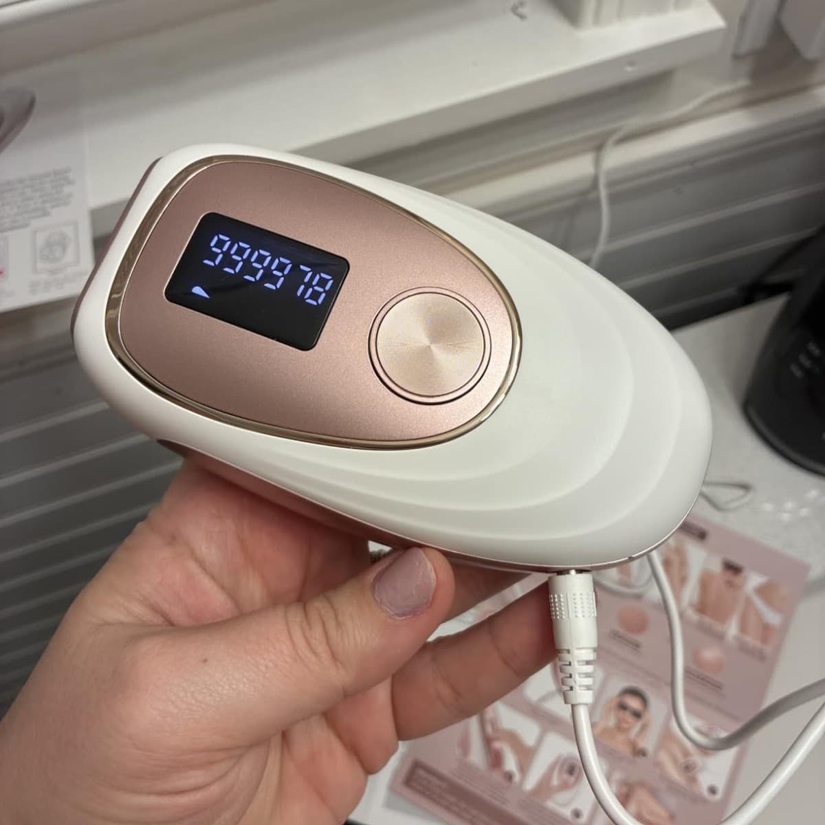 Professional Electric Hair Removal Device for Beauty Salon, Private Area Electric Hair Remover, Ice Point Hair Removal for Whole Body Painless Root Removal