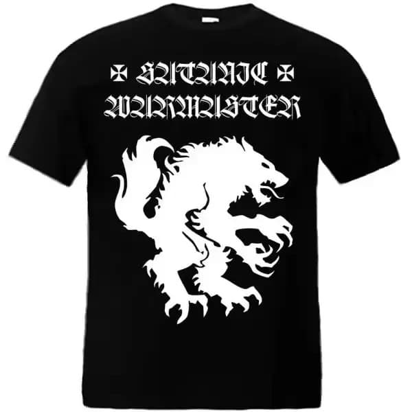 Heavy Metal Casual T-Shirt Satan Master Unisex Streetwear Cotton Top Harajuku Rock T-Shirt Short Sleeve