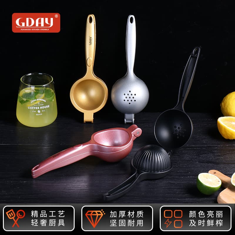 GDAY Lemon Squeezer Orange Manual Juicer Home Fruit Press Mini Fresh Juicer