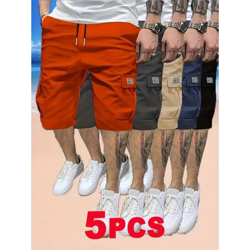 O 70155 Summer Shorts Men's Cargo Pants American Style Cargo Shorts