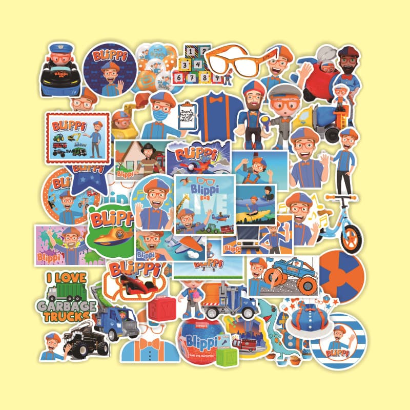 50pcs Personalized Waterproof Stickers for Kids Early Education, Decals for Tablets, Phones, Water Bottles, Stationery, and Luggage