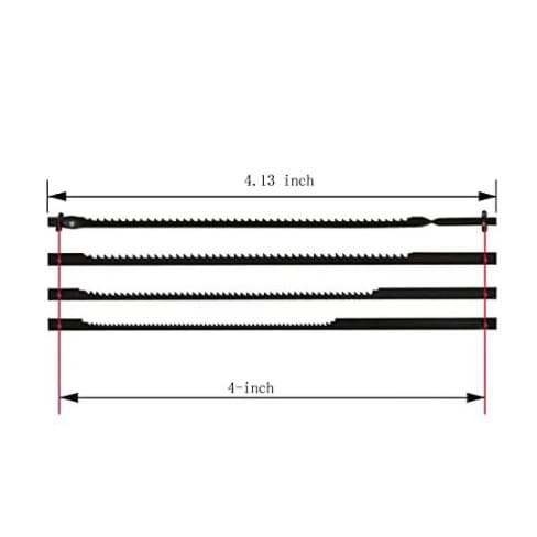 4-inch 105mm Curved Magic Saw Blade for Woodworking Cutting and Carving