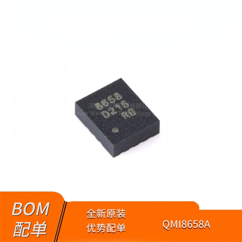 Brand New Original QMI8658A LGA-14 Six-Axis Inertial Measurement Unit Gyroscope + Accelerometer Sensor
