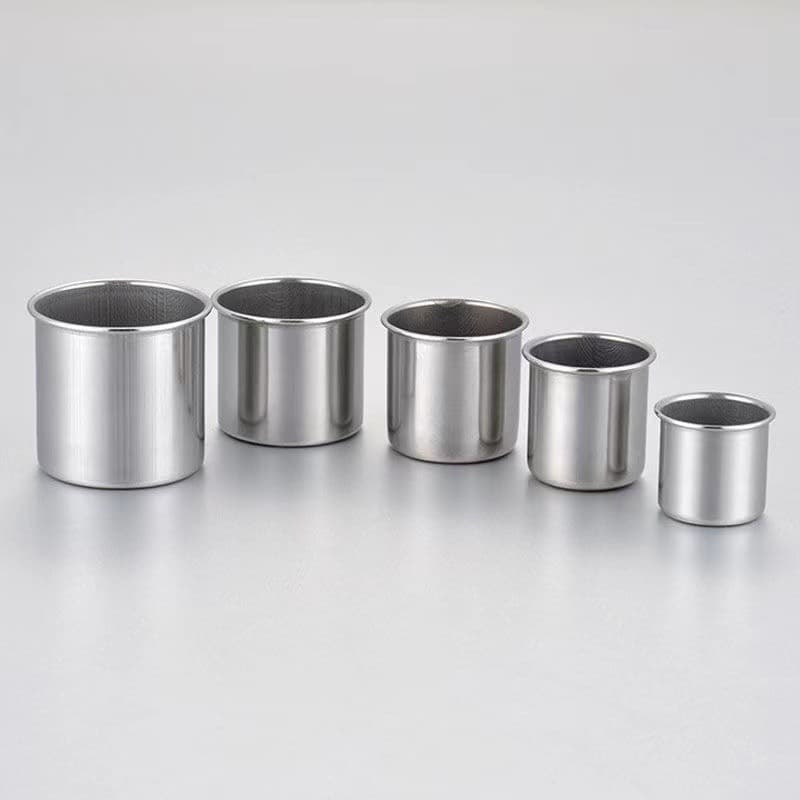 Stainless Steel Small Mouth Cup, Tasting Cup, Mini Shot Glass, Multi-purpose 3~5cm Set