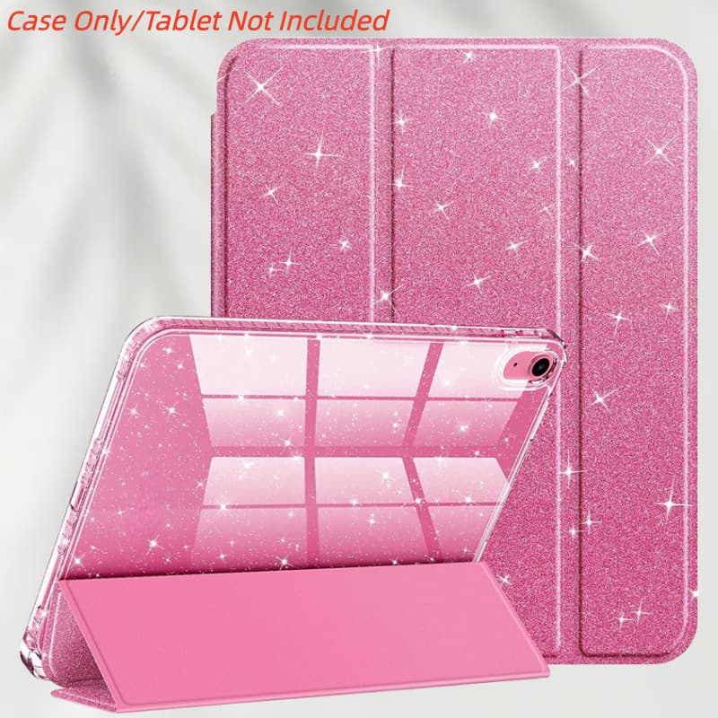 Compatible with iPad 11th Gen (A16) / 10th Gen 10.9 Tablet Case, Air 4/5/6 Tri-Fold Acrylic Air 11