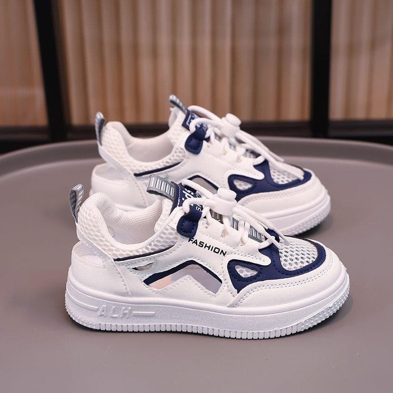 Children's Shoes Kids' Sneakers 2025 Summer Mesh Boys' Sneakers Girls' Casual Breathable White Shoes and Sandals