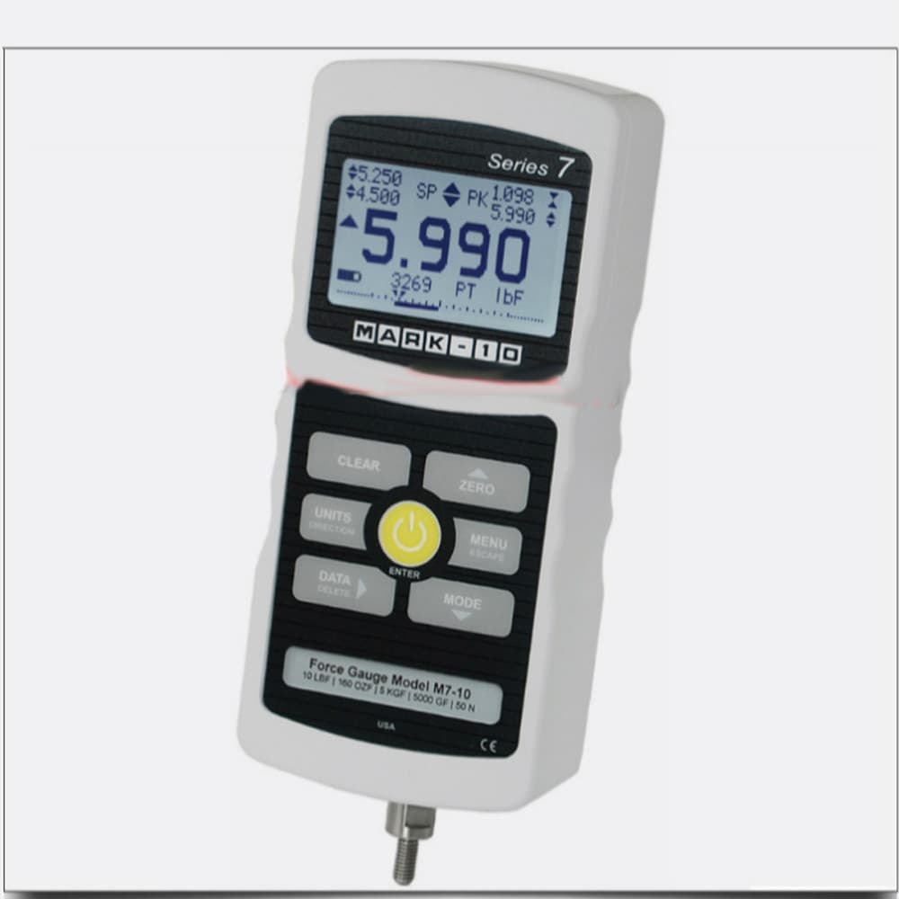 M7-05 Force Gauge 250g/2.5N Small Range High Precision Digital Push-Pull Meter.
