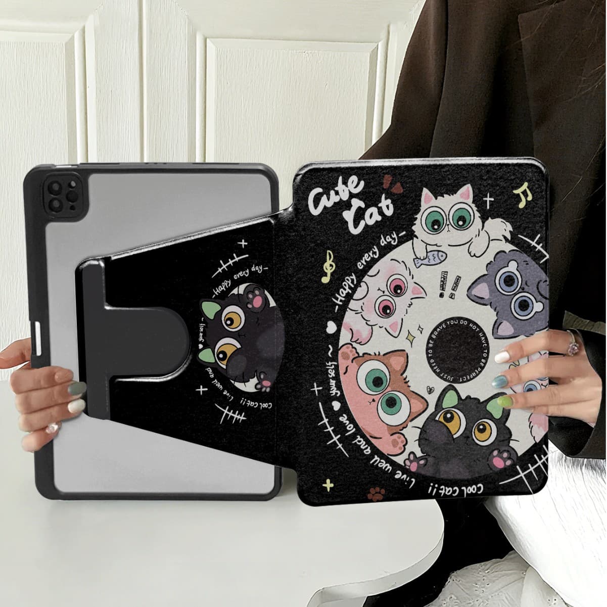 Compatible with Xiaomi Mi 6 Pro Tablet Case 7/8/8 Pro Rotating Redmi Pad 11-inch Redmi SE Protective Cover
