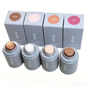 Rhode Skin New Blush Stick Hailey Piggy/Freckle Lip and Cheek Dual-use Blush Cream