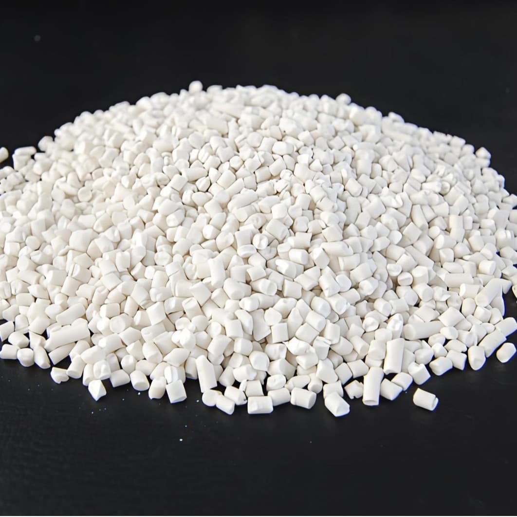 Calcium carbonate filling masterbatch for blown film and injection molding, PE/PP plastic stiffening, reinforcement, anti-shrinkage, large quantity with free shipping.