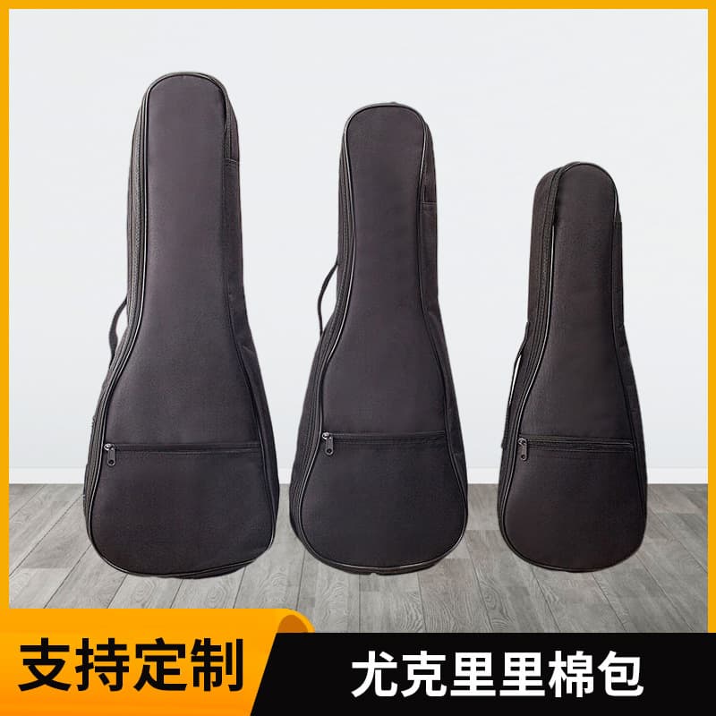 Ukulele Backpack Case Bag for 21", 23", 26" Sizes with Thick Cotton Padding