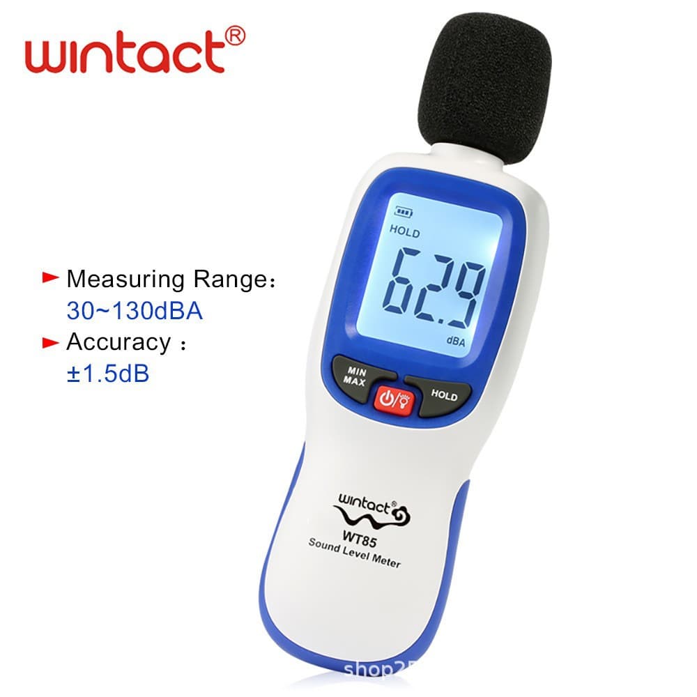 WT85 Sound Level Meter English Version No Logo Portable Noise Decibel Meter Handheld Mini Noise Tester
