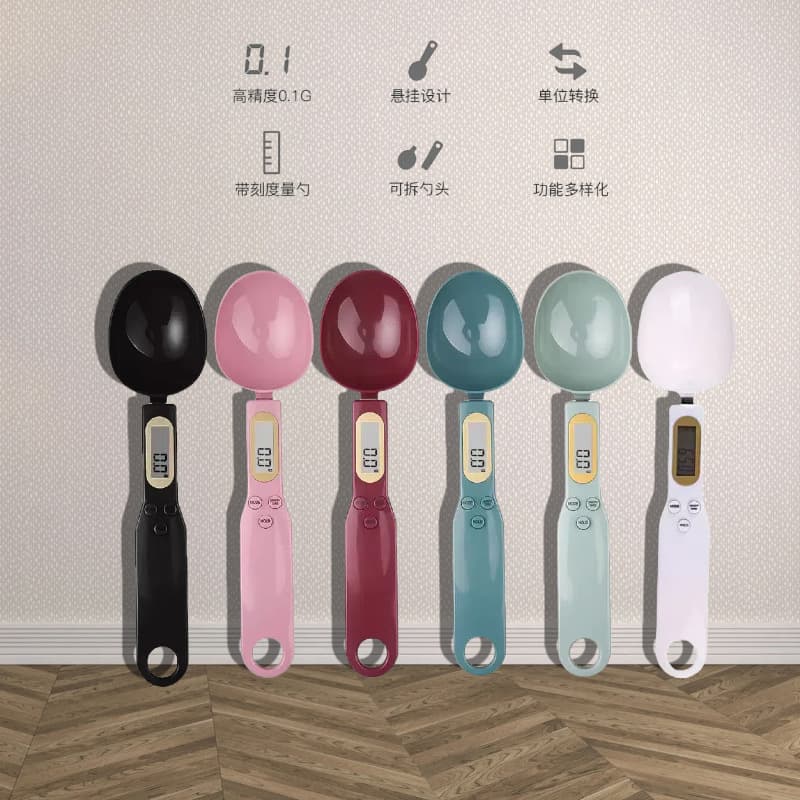 Chunyi Kitchen Scale Spoon Scale Food Scale Mini Electronic Scale Ingredient Scale Cat Food Dog Food Scale Milk Powder Scale Baking Scale