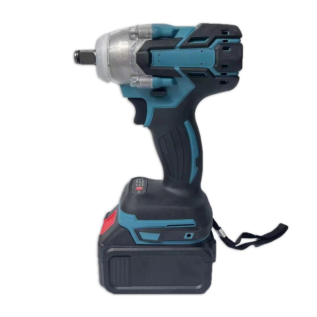 Makita-style brushless lithium-ion impact wrench DTW285/300/004 model scaffolding electric wrench set wholesale