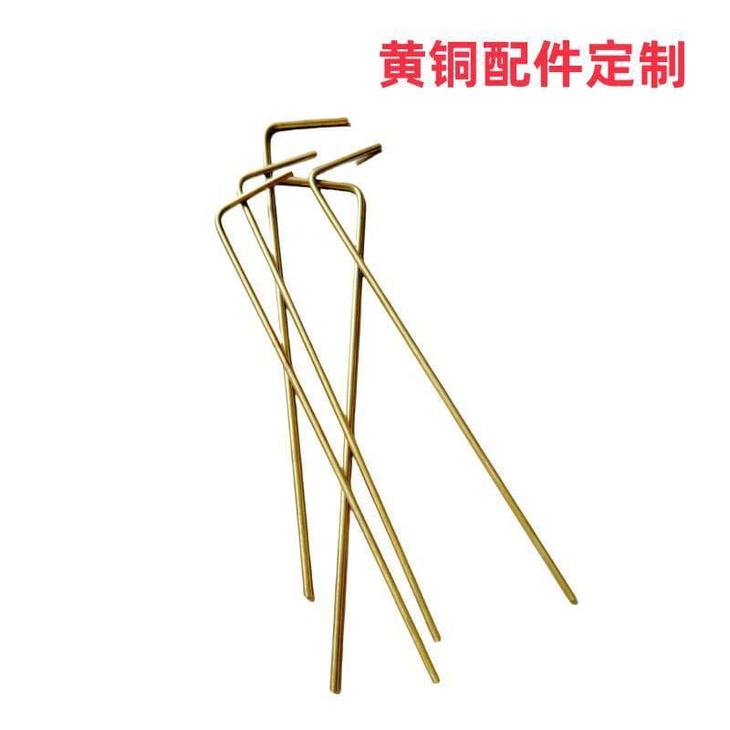 Wholesale Incense Holder Brass Wire Insert Rack Inverted Brass Incense Stand Home Incense Holder Accessories