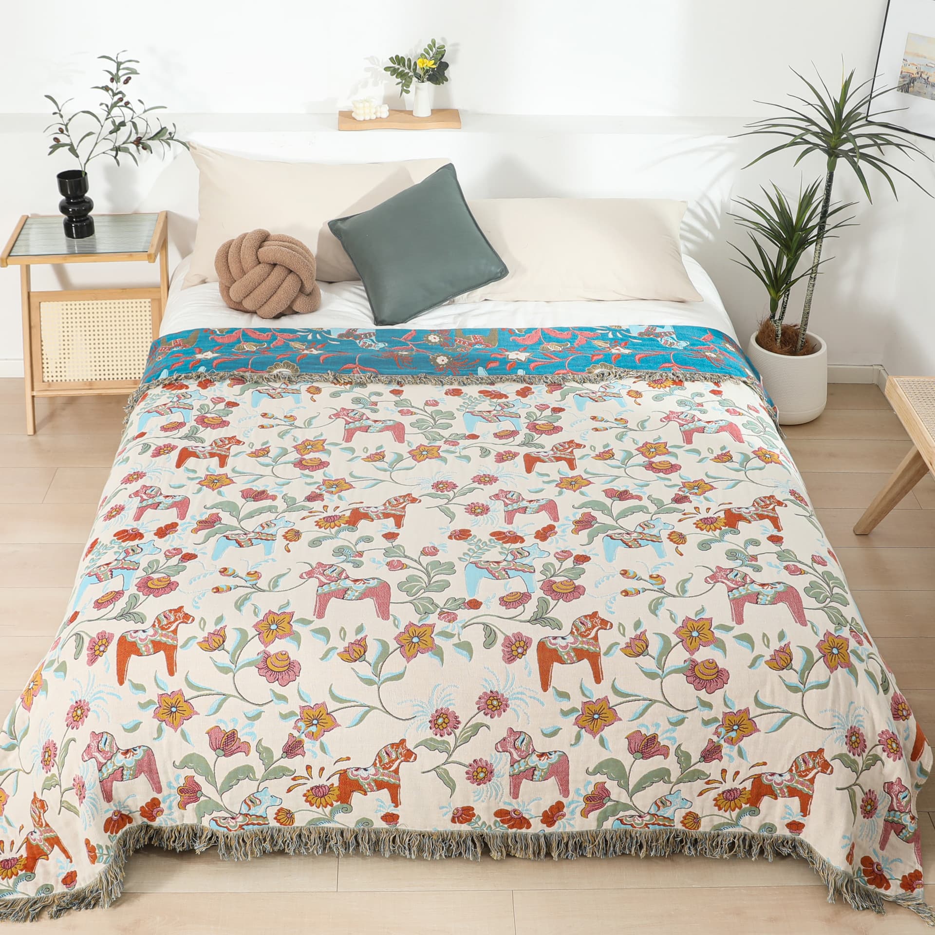 New gauze blanket, all-cotton towel blanket, pure cotton all-season nap blanket, single/double air-conditioning blanket, bed sheet nap blanket