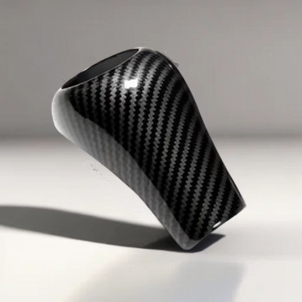 Suitable for Mercedes-Benz W204W211W212W169 CLS A C E G-class gear head carbon fiber pattern gear handle cover sticker