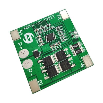 3-cell 18650 lithium battery protection board, overcharge and over-discharge protection board, 14A sprayer compatible.