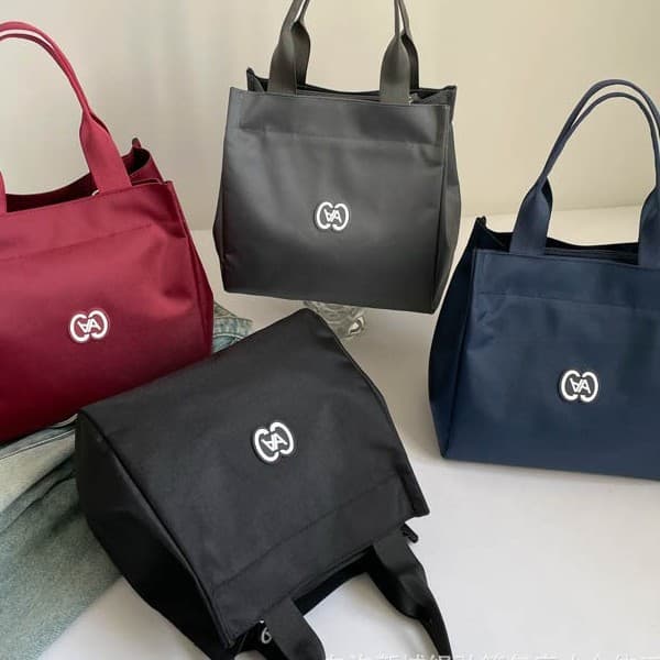 New fashionable Oxford cloth handbag for women, light and simple, casual commuting bag, meal bag, mommy bag, handbag for women