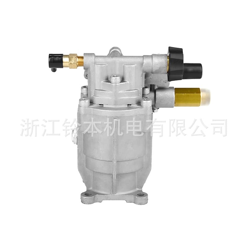 Suzuki Electromechanical G3/4 Connector High Pressure Washer with Temperature Control Valve Plunger Pump Head, Aluminum Swash Plate Pump, Gasoline