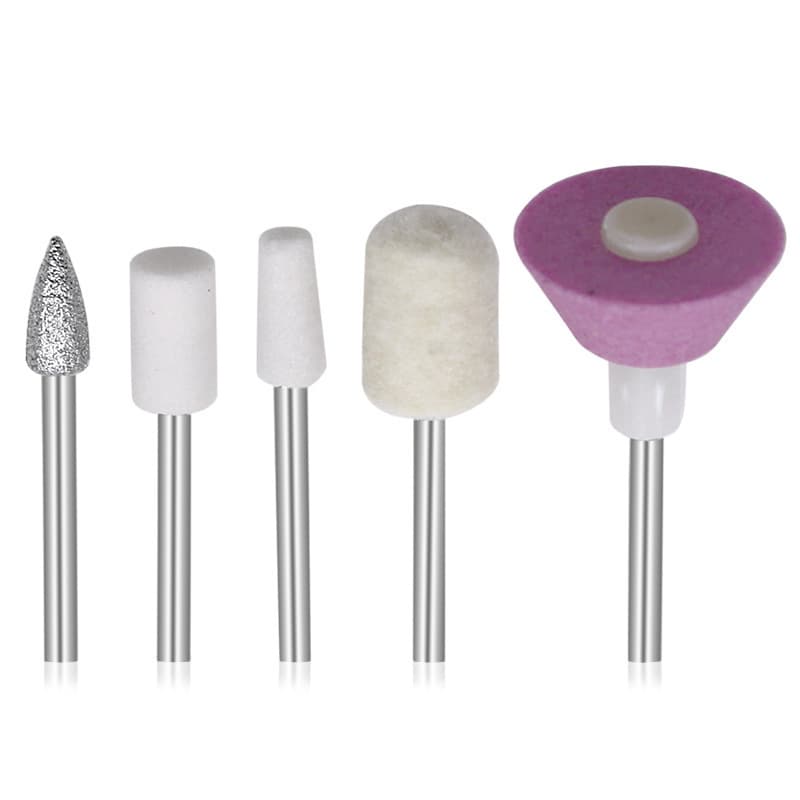 Nail Ceramic Grinding Bit Electric Nail File Manicure Replacement Accessory Cuticle Drill Bit Head