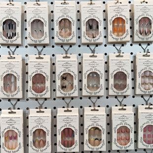 [Lefan Wearable Nails Blind Box] High-Quality Nail Art Bargain Cross-Border Trade European and American Fake Nails Box Set Nail Pieces