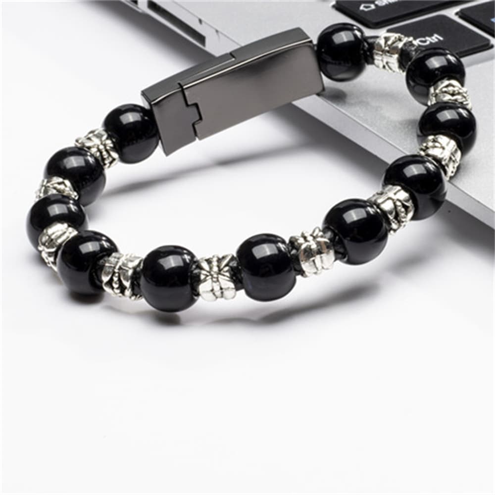 Fashion Mobile Phone Beads Data Cable Bracelet Creative